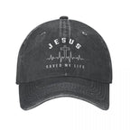 “Jesus Saved My Life” Cap
