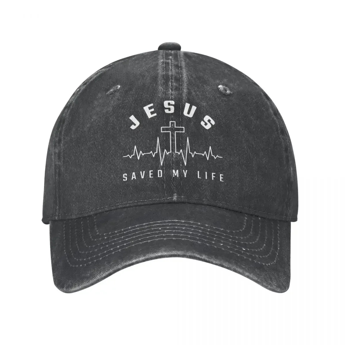 “Jesus Saved My Life” Cap