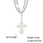 Orthodox Cross Pendant Necklace