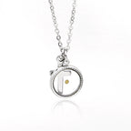 Mustard Seed Cross Necklace