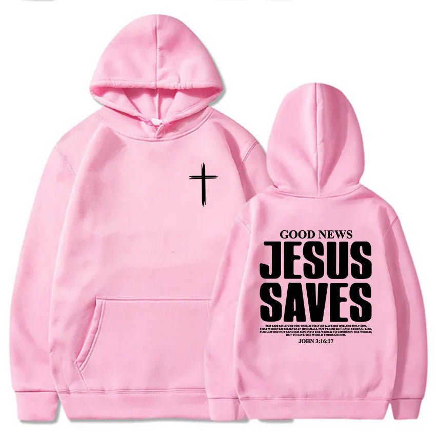 Jesus Saves Gospel Hoodie