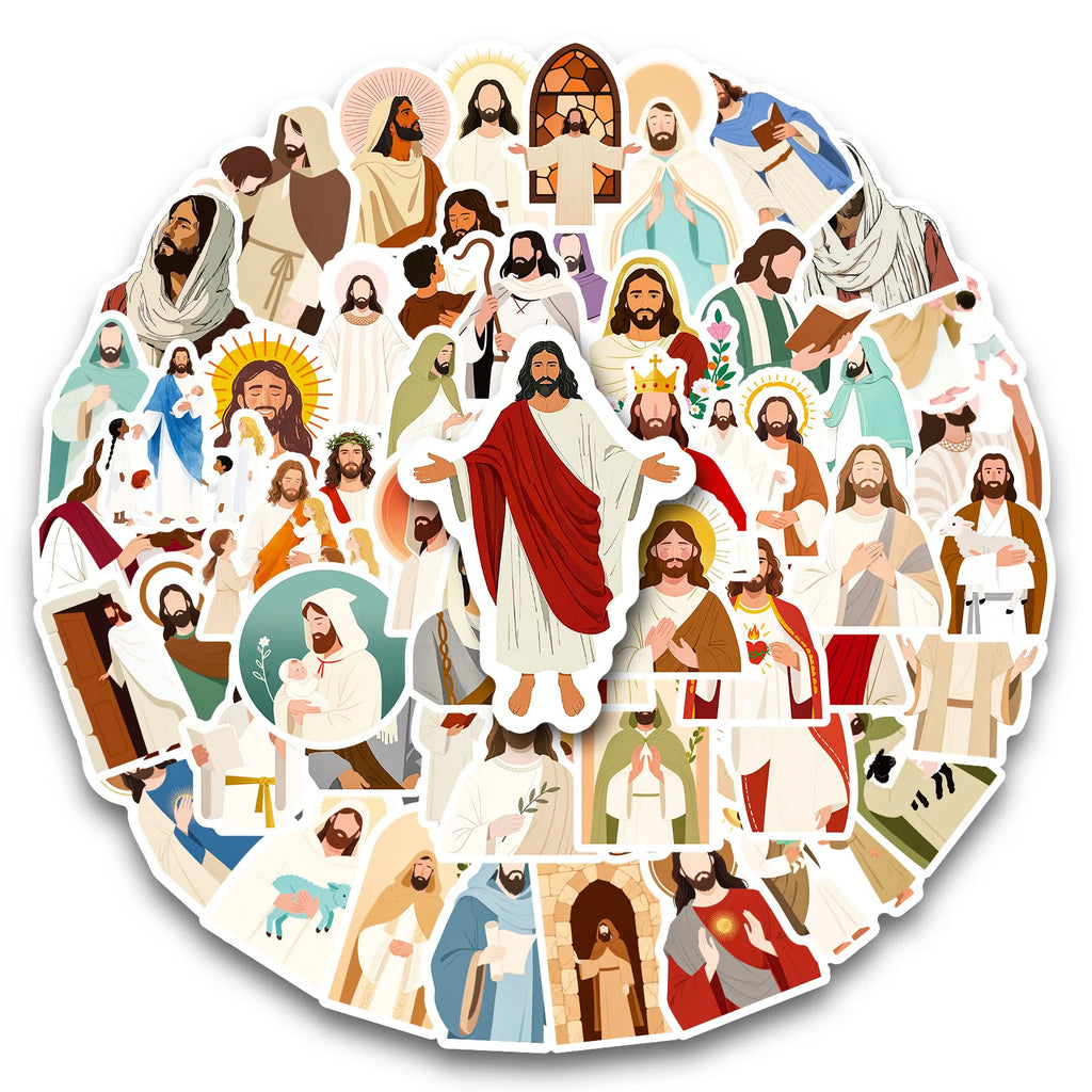 Jesus Aesthetic Sticker Pack (50pcs)