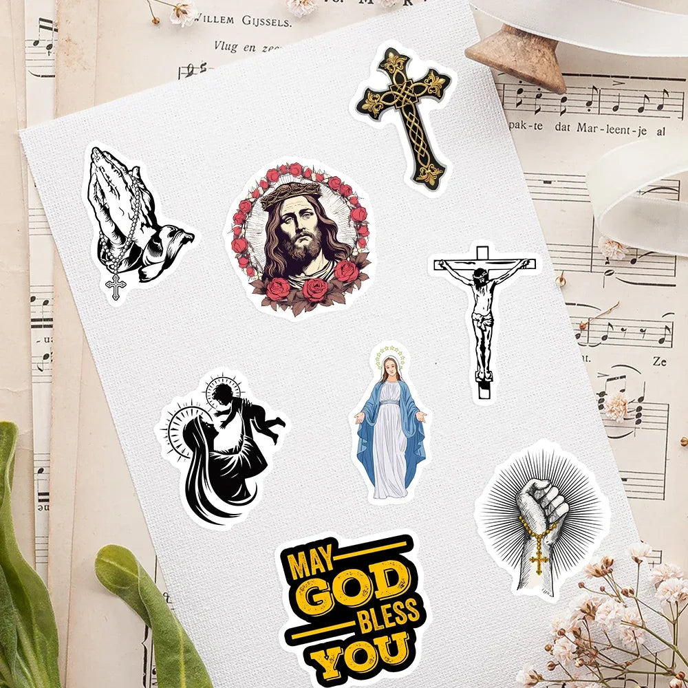 Christian Bible Art Sticker Set