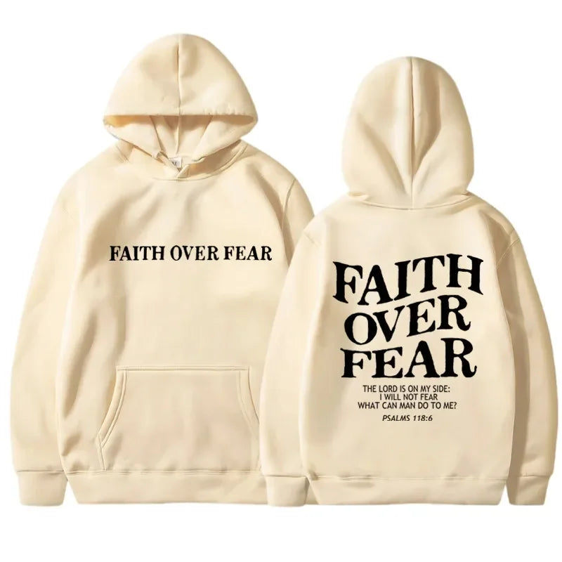 Faith Over Fear Graphic Hoodie