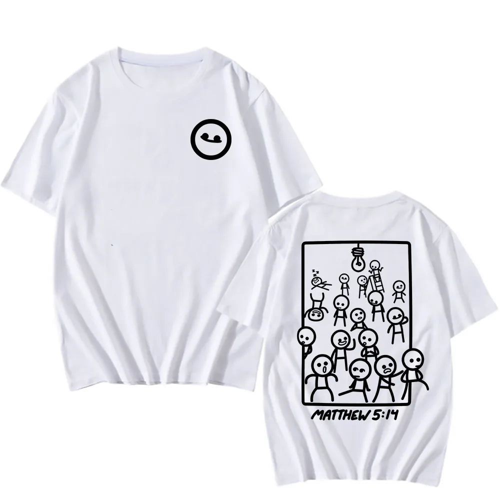 Matthew 5:14 Jesus Graphic T-Shirt