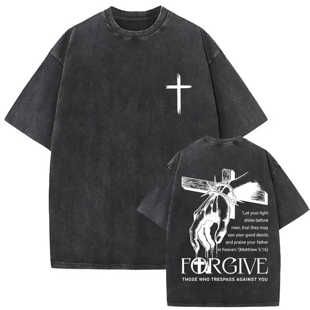 Jesus “Forgive Them Father” Vintage T-Shirt