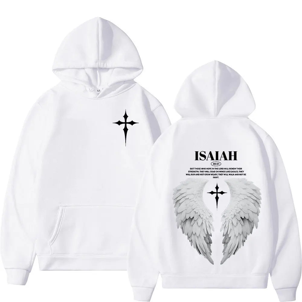 Jesus Wing Bible Verse Hoodie