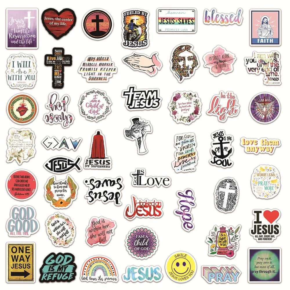 Bible Prayer Phrase Sticker Pack