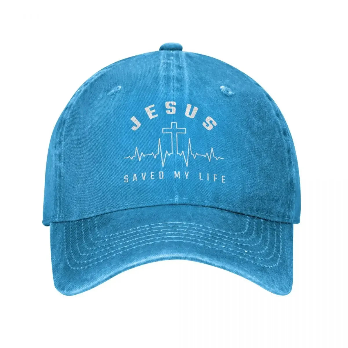 “Jesus Saved My Life” Cap