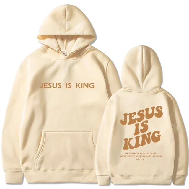 Jesus Harajuku Pullover Hoodie