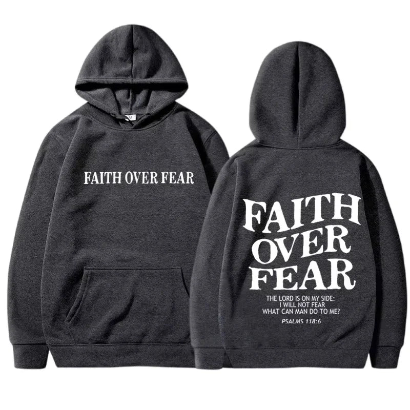Faith Over Fear Graphic Hoodie
