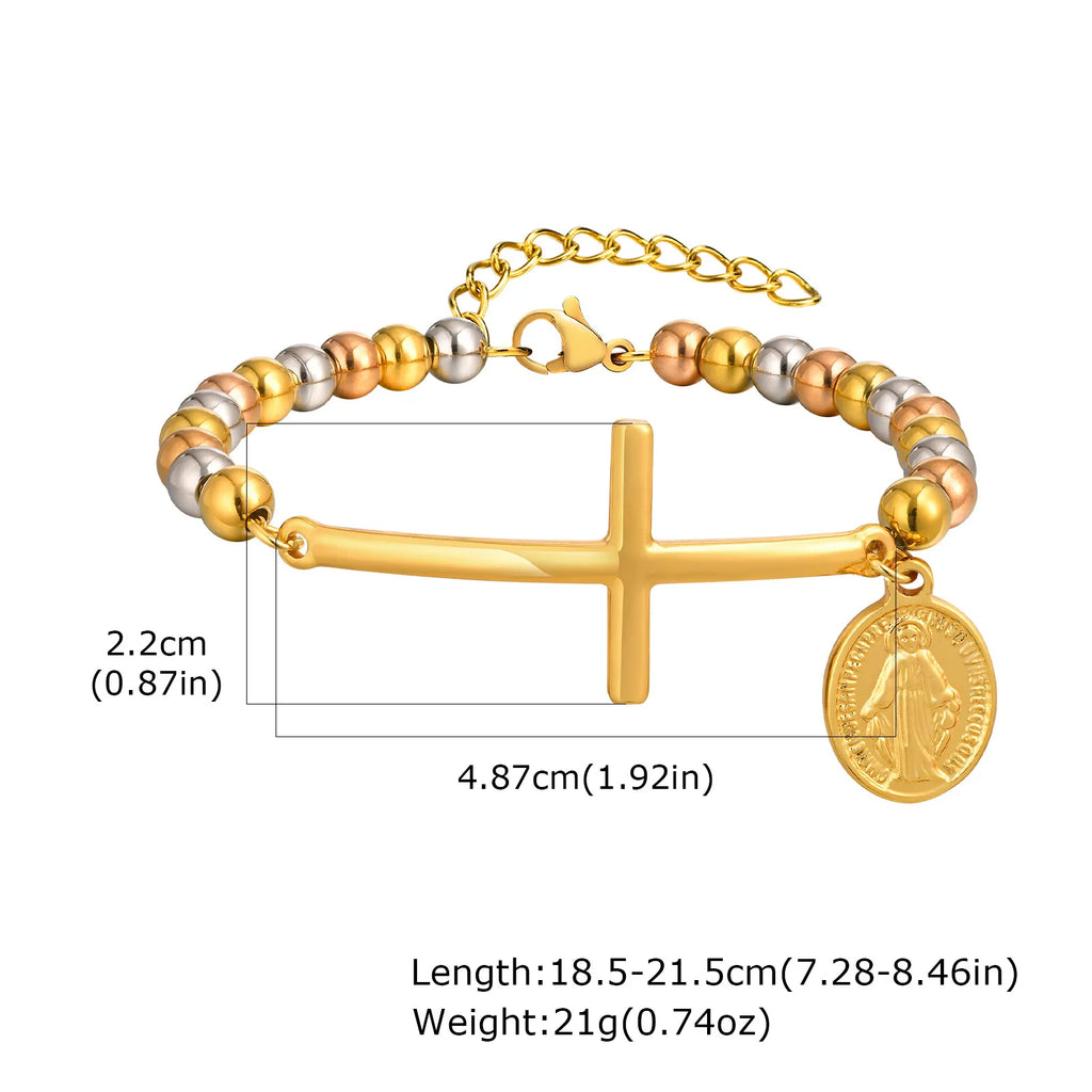 Saint Benedict Cross Bracelet