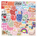“Jesus Loves You” Graffiti Stickers