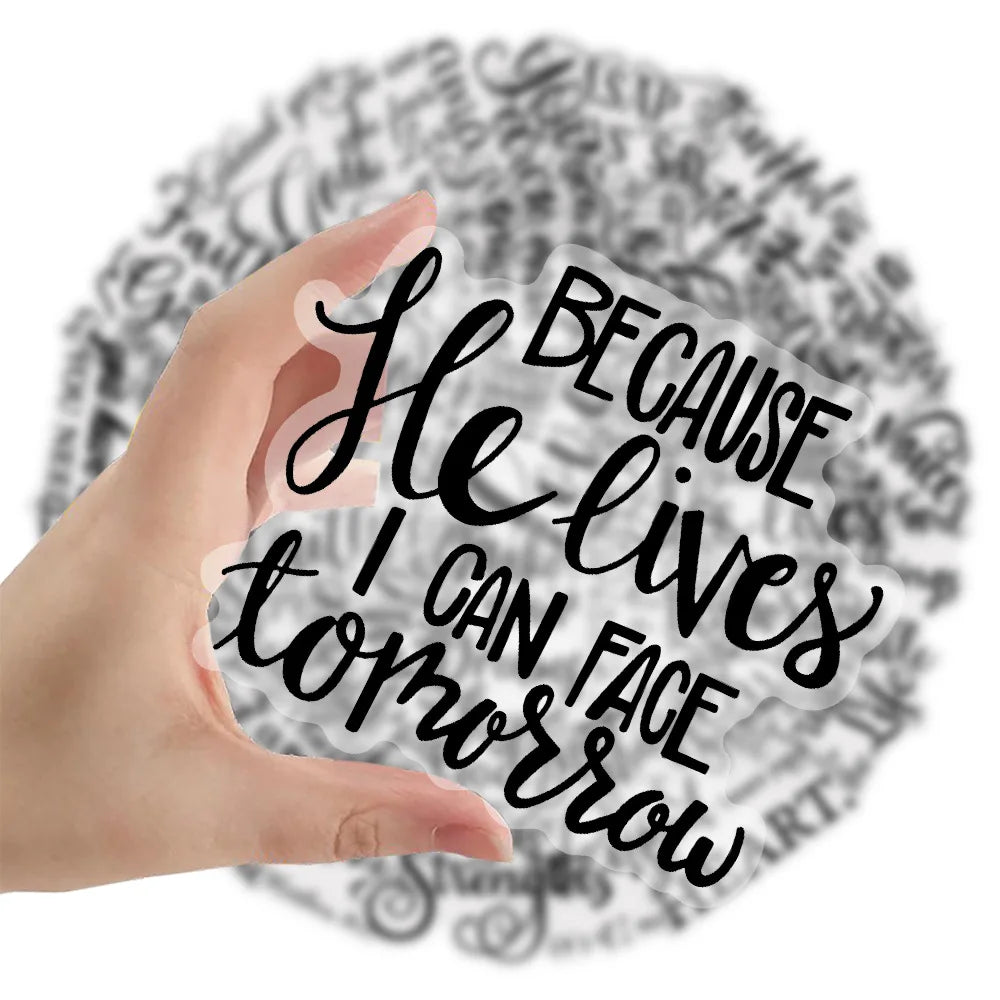 Bible Verse Graffiti Sticker Pack