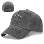 “Jesus Saved My Life” Cap