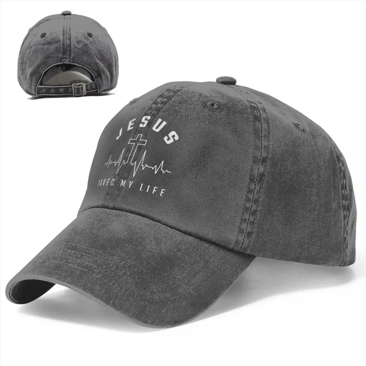 “Jesus Saved My Life” Cap