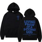 God Loves You Vintage Hoodie