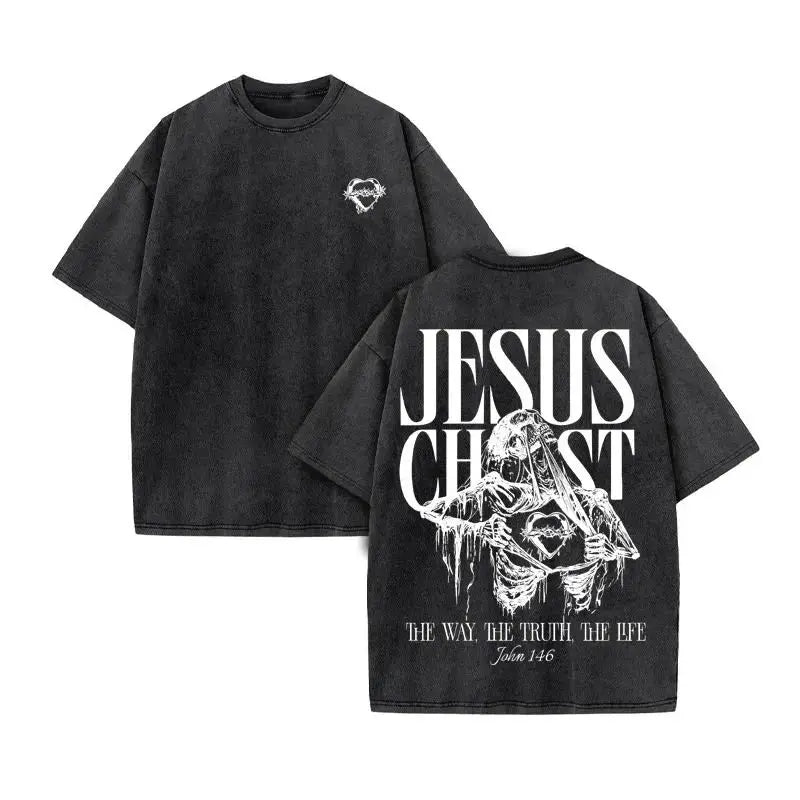 Jesus Vintage Streetwear T-Shirt