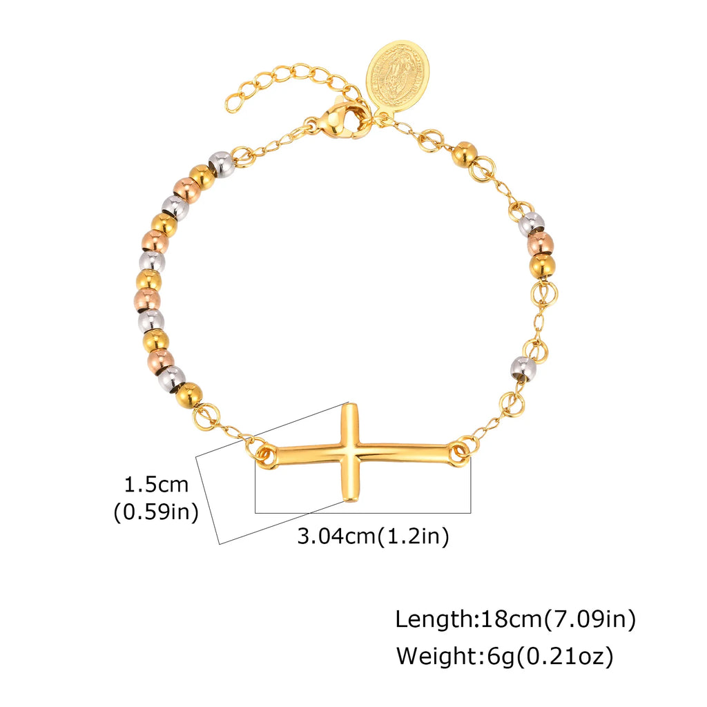 Saint Benedict Cross Bracelet