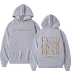 Faith Over Fear Oversized Hoodie