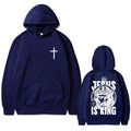 Jesus Is King Oversized Hoodie