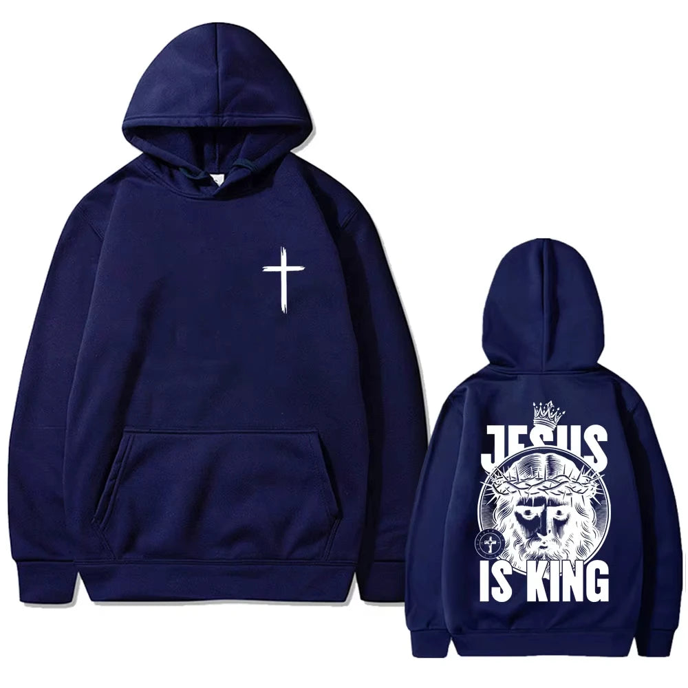 Jesus Is King Oversized Hoodie