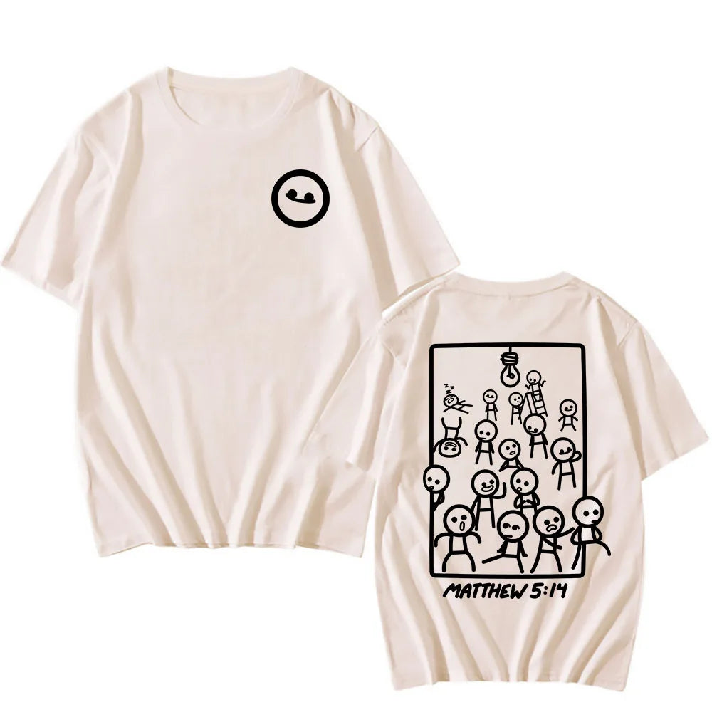 Matthew 5:14 Jesus Graphic T-Shirt