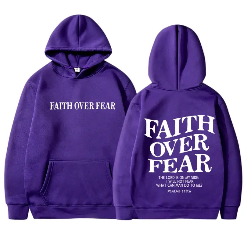 Faith Over Fear Graphic Hoodie
