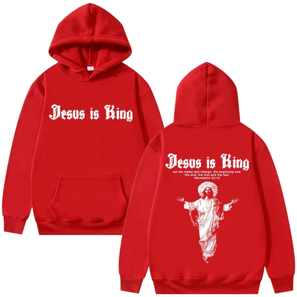 Jesus Is King Street Hoodie