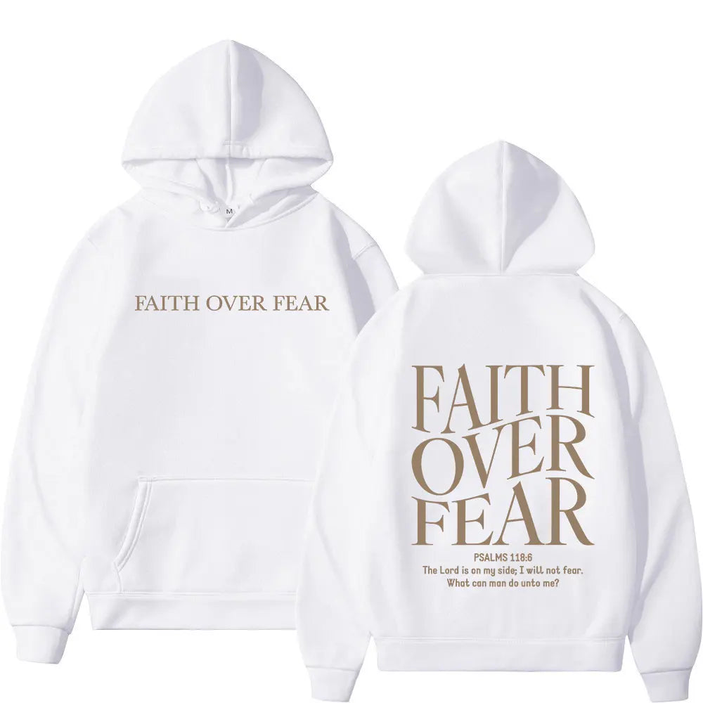 Faith Over Fear Oversized Hoodie