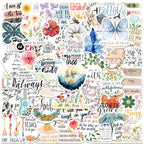 Jesus Phrase Waterproof Stickers