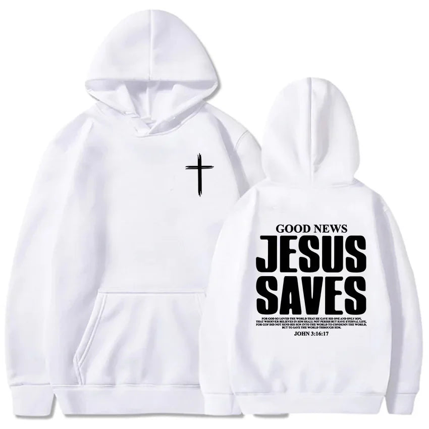 Jesus Saves Gospel Hoodie