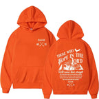Jesus Letter Print Hoodie