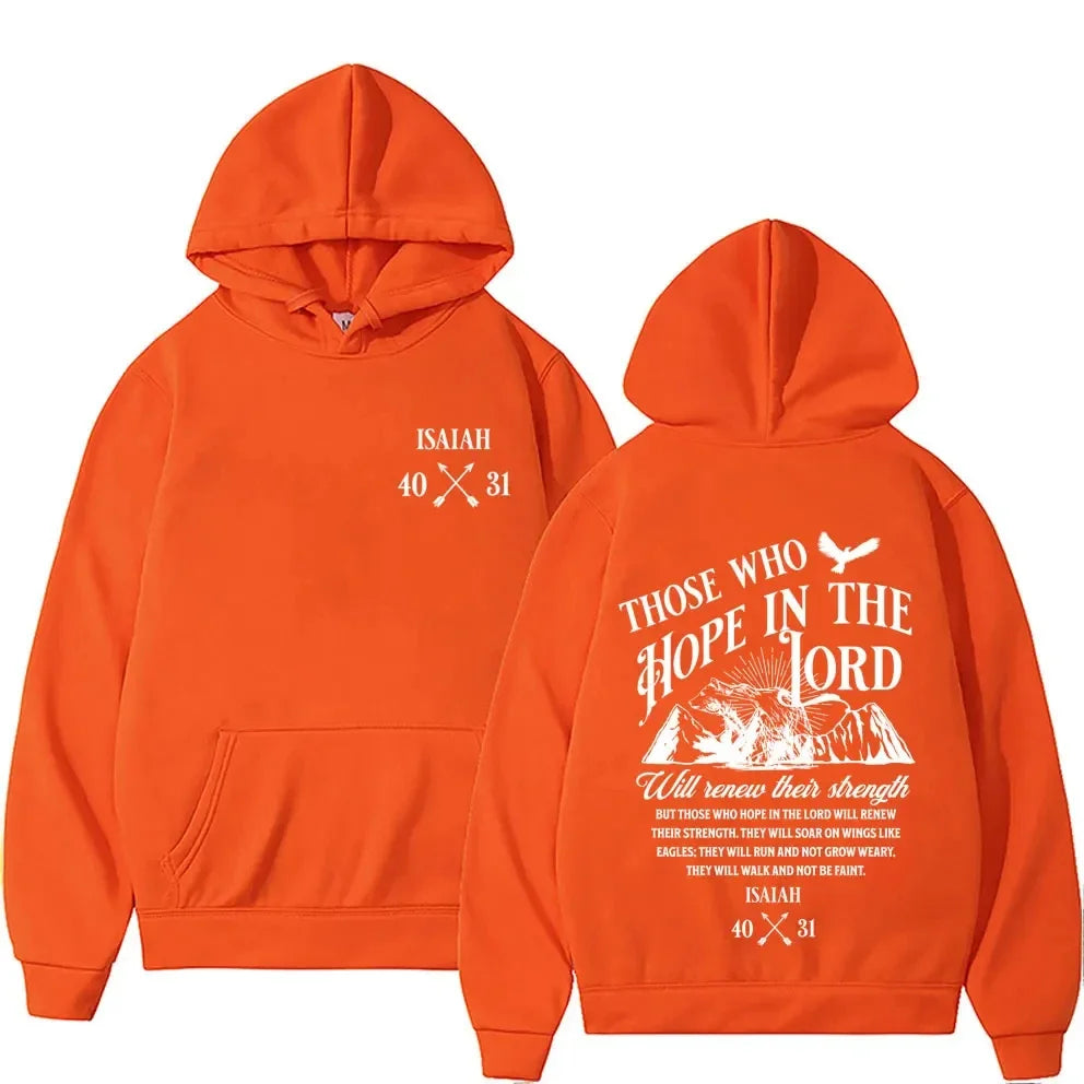 Jesus Letter Print Hoodie