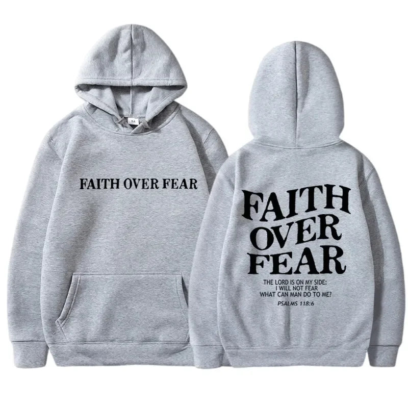 Faith Over Fear Graphic Hoodie