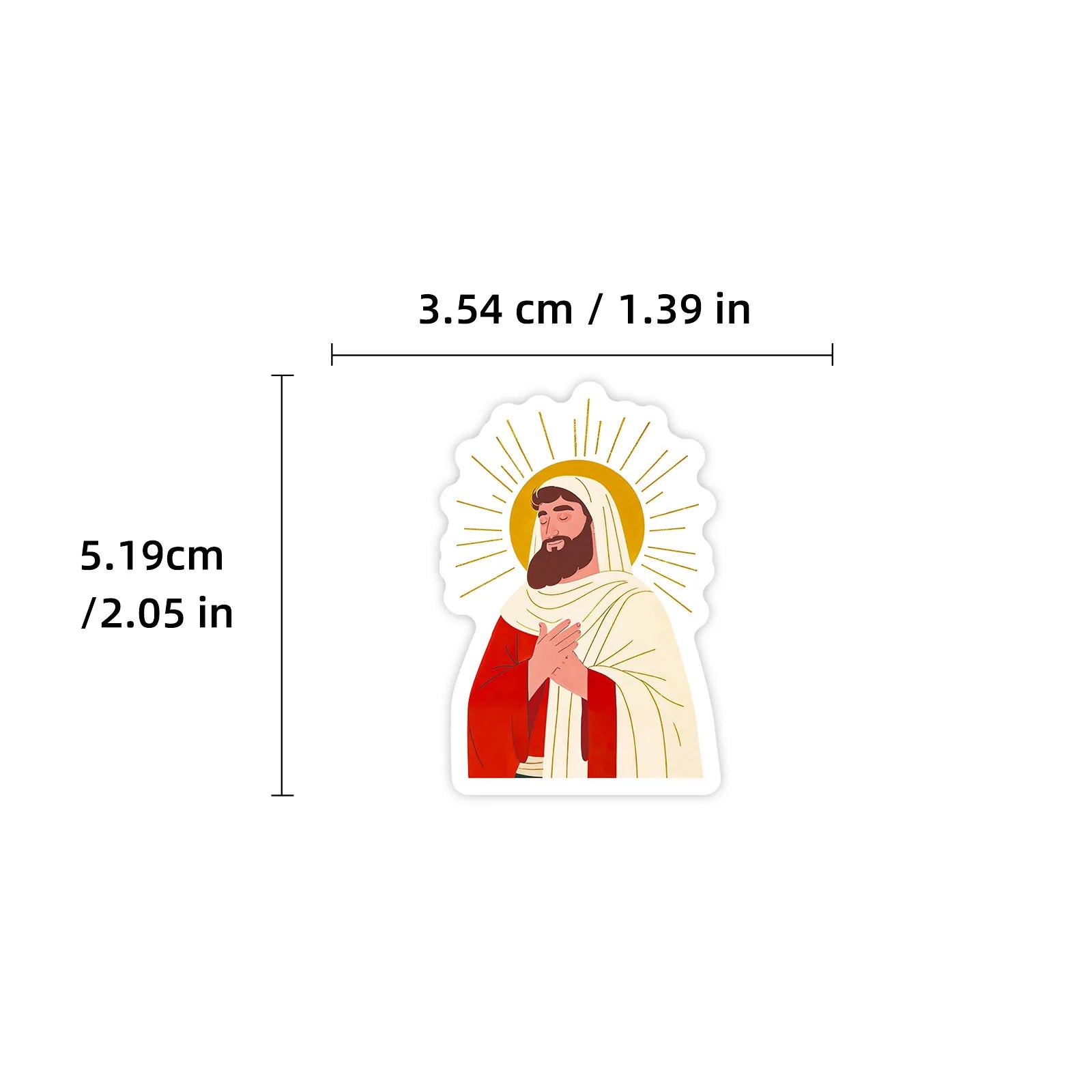 Jesus Aesthetic Sticker Pack (50pcs)