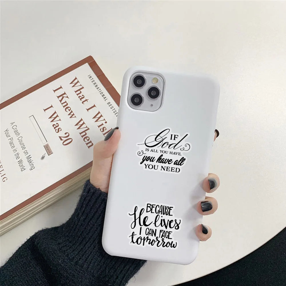 Bible Verse Graffiti Sticker Pack