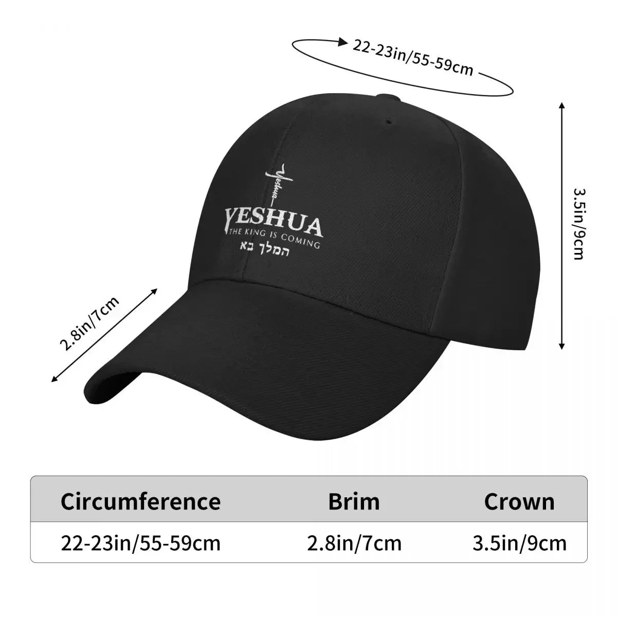 Yeshua Jesus Dad Cap