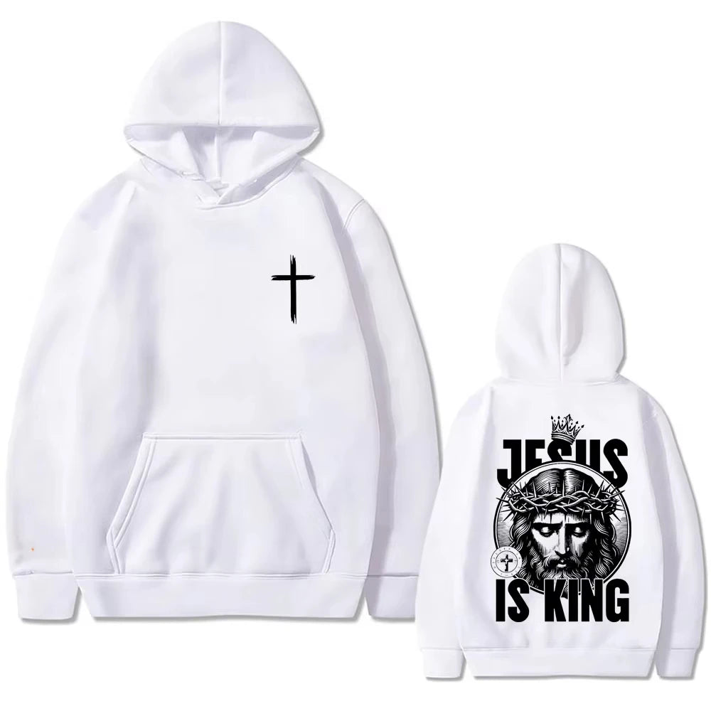 Jesus Is King Oversized Hoodie