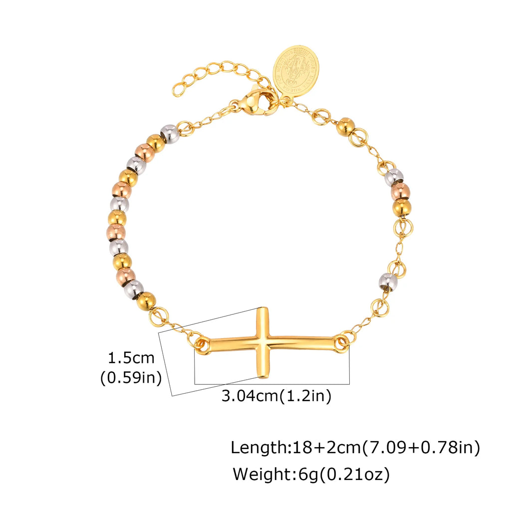 Saint Benedict Cross Bracelet